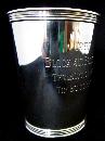 Sterling Silver Mint Julep Cup/Block & Bridle 1955