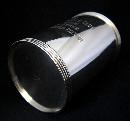Sterling Silver Mint Julep Cup/Block & Bridle 1954