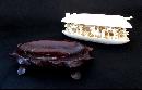 Ivory Clam Shell Carving, Incredible Detail