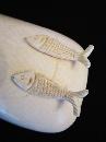 Ivory Clam Shell Carving, Incredible Detail