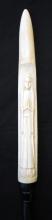 IVORY MADONNA CANE c. 1900 / 14.5