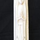 IVORY MADONNA CANE c. 1900 / 14.5