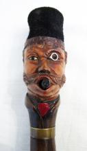 Mechanical Walking Stick, Man with Cigar