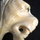 Ivory Lion Walking Stick