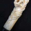 Ivory Lion Walking Stick
