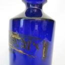 Antique Cobalt Apothecary Jar with Stopper
