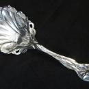 ART NOUVEAU STERLING SILVER SERVING SPOON/FRANK W SMITH/LILY