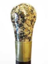 c.1920s ROCK CANE / ROSEWOOD SHAFT