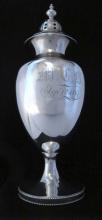 Antique SS Bailey & Co. Salt Shaker Coin Silver