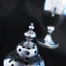 Antique SS Bailey & Co. Salt Shaker Coin Silver
