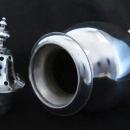 Antique SS Bailey & Co. Salt Shaker Coin Silver