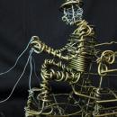 Vannoy Streeter Wire Sculpture, Hearse