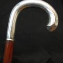 Engraved Sterling Silver Walking Stick