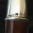 Engraved Sterling Silver Walking Stick