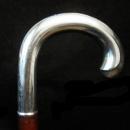 Engraved Sterling Silver Walking Stick