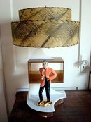 EAMES ERA LAMP/MID-CENTURY MODERN/MAN IN TUXEDO