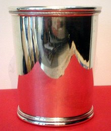 TRUMAN JULEP CUP/STERLING SILVER/RARE FIND/1940s PRESIDENTIAL ERA