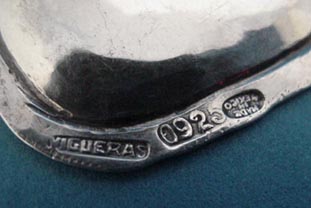 Card Tray Mexico 925/1000 Sterling Silver