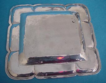 Card Tray Mexico 925/1000 Sterling Silver