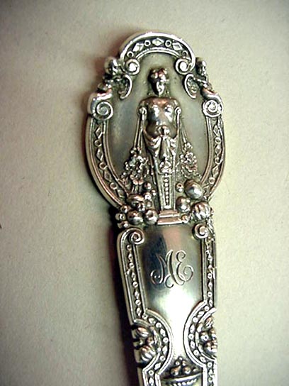 Renaissance Tiffany Ice Cream Server Sterling
