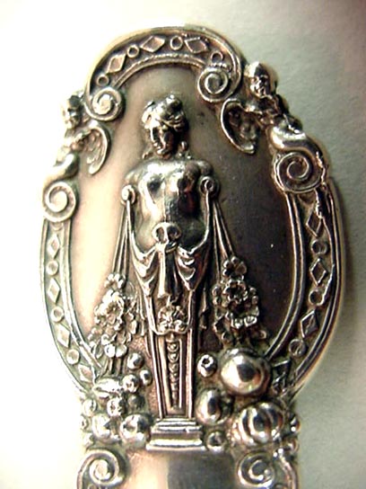 Renaissance Tiffany Ice Cream Server Sterling