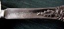 Chrysanthemum Durgin Ice Cream Knife sterling