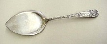 Antique Tiffany custon design PIE server all