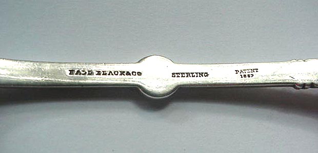 MEDALLION Ball Black J Wendt PIE Server sterling