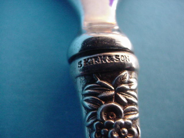 Repousse Kirk Bottle opener Sterling Silver original