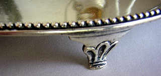 Tray for teapot London 1784 1785