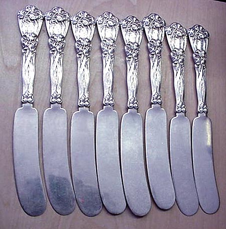 IRIS DURGIN FLAT BUTTERS 8 STERLING