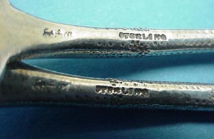 Eglantine Gorham Fish Forks Sterling Silver