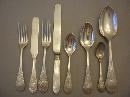 Moresque Wendt Set flatware Sterling Silver c 1873