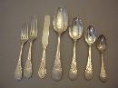 Moresque Wendt Set flatware Sterling Silver c 1873