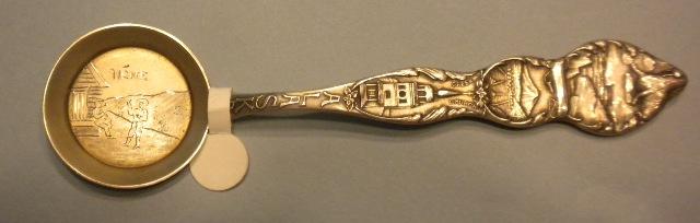 Nome Alaska Souvenir Spoon Sterling
