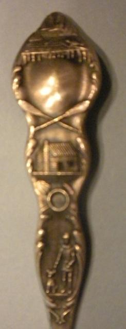 Nome Alaska Souvenir Spoon Sterling