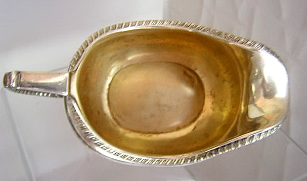 William Brown English Creamer 1777 sterling