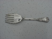 Iris Sardine Fork Durgin Sterling Silver
