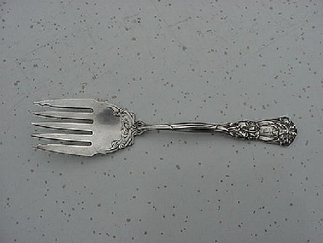 Iris Sardine Fork Durgin Sterling Silver