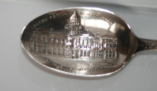 Souvenir Denver Colorado Sterling Spoon