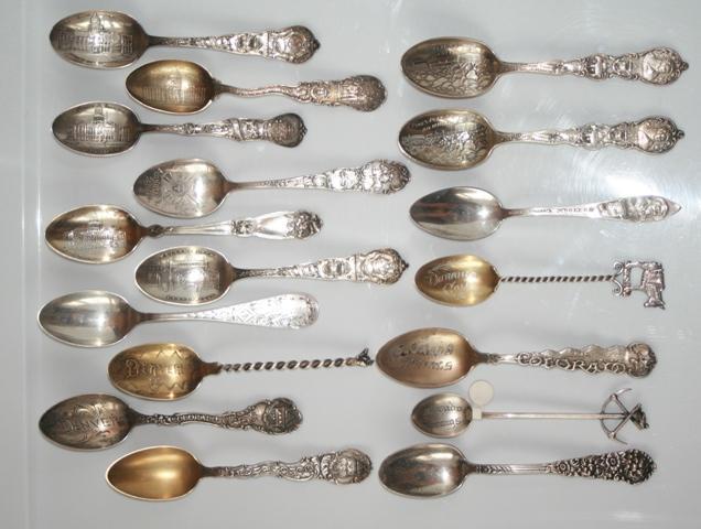 Souvenir Denver Colorado Sterling Spoon