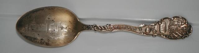 Souvenir Arkansas Sterling Spoon