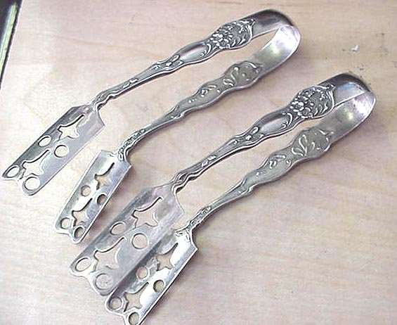Fiorito Shiebler Individual Asparagus tongs