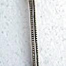 Charles II Lettuce Fork D & H Sterling silver