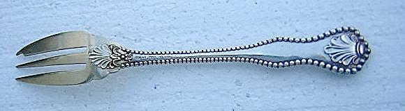 Charles II Serving Fork D & H Sterling Silver