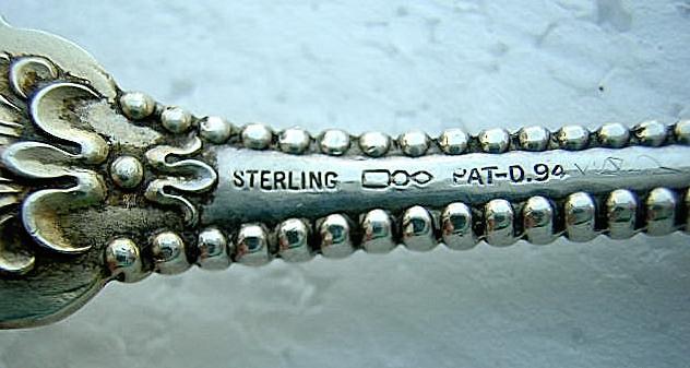Charles II Serving Fork D & H Sterling Silver