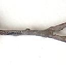 Montreal Souvenir twig handle Sterling Silver Notre Dame Cathedral