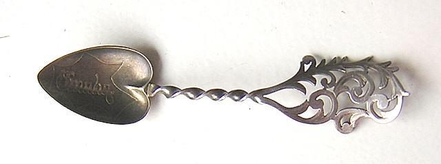 Omaha Souvenir Spoon Sterling Silver