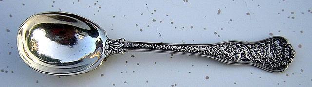 Tiffany Olympian 2 Oval Soup spoons Sterling