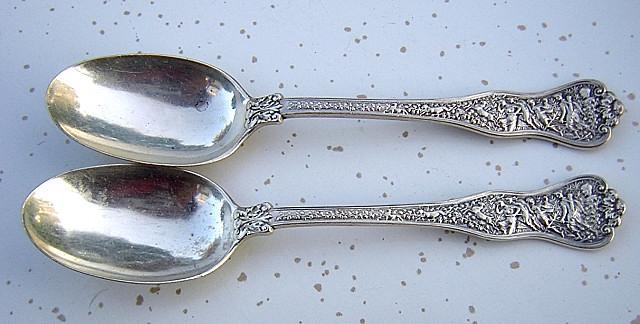 Tiffany Olympian 2 Teaspoons Sterling silver